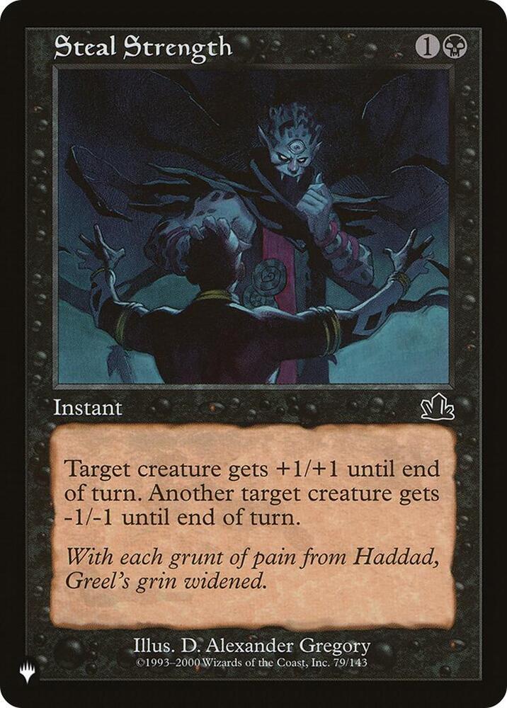 Steal Strength 79/143 (The List Reprints)  | Good Games Adelaide SA