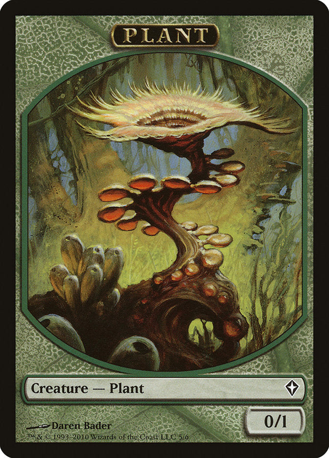 Plant Token [Worldwake Tokens] | Good Games Adelaide SA