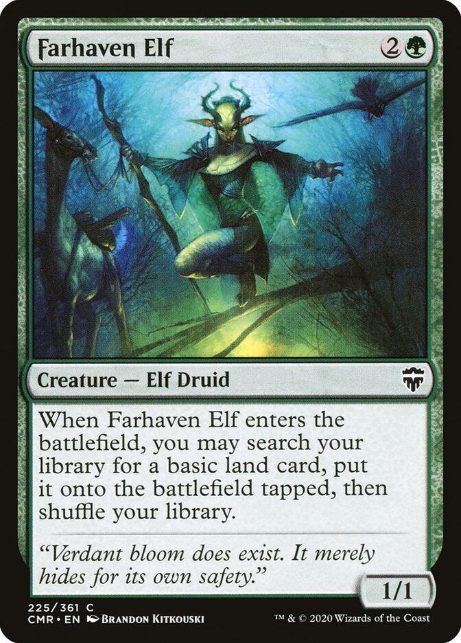 Farhaven Elf 225 (Commander Legends)  - Foil | Good Games Adelaide SA
