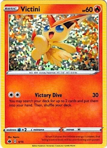 Victini 005/015 (McDonald's Promos 2022)  - Holofoil | Good Games Adelaide SA
