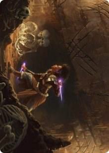 Dogged Pursuit Art Card 21 (Art Series: Kaldheim)  | Good Games Adelaide SA