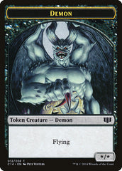 Demon (012/036) // Zombie (016/036) Double-sided Token [Commander 2014 Tokens] | Good Games Adelaide SA