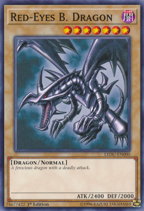 Red-Eyes B. Dragon [LEDU-EN000] Common | Good Games Adelaide SA