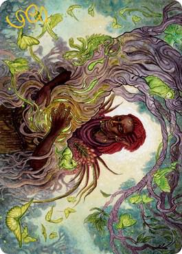 Circle of Dreams Druid Art Card Gold Stamped Signature 66 (Art Series: Adventures in the Forgotten Realms)  | Good Games Adelaide SA