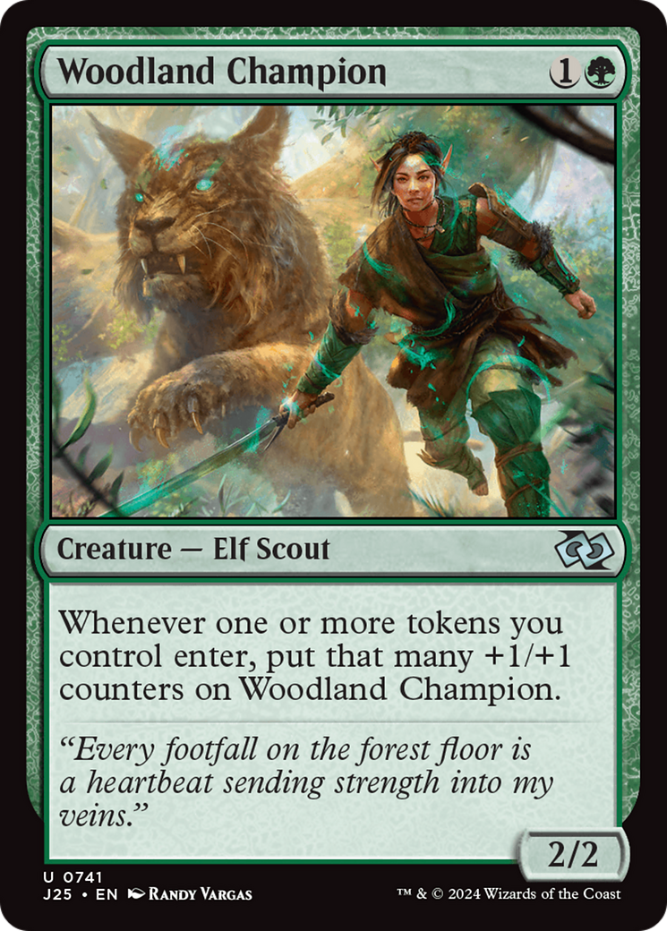 Woodland Champion [Foundations Jumpstart] | Good Games Adelaide SA