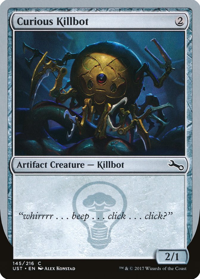 Curious Killbot 145 (Unstable)  - Foil | Good Games Adelaide SA