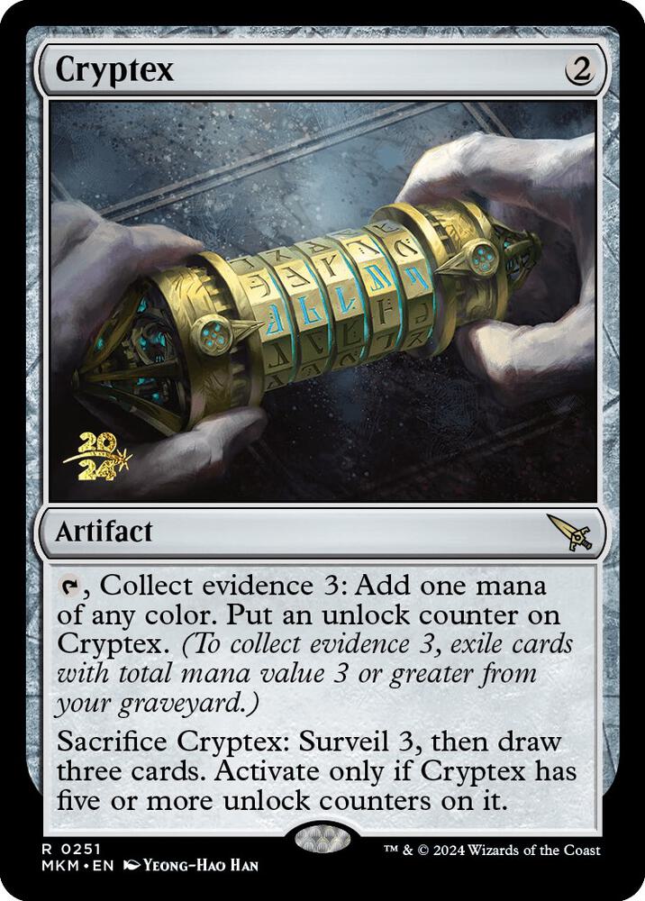 Cryptex 251 (Prerelease Cards)  - Foil | Good Games Adelaide SA