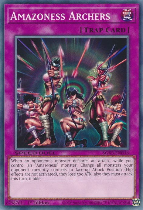 Amazoness Archers [SGX3-END16] Common | Good Games Adelaide SA