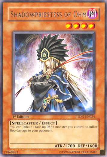 Shadowpriestess of Ohm [PTDN-EN024] Rare | Good Games Adelaide SA