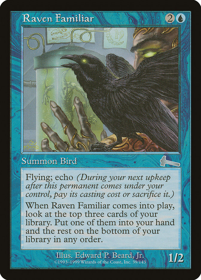 Raven Familiar [Urza's Legacy] | Good Games Adelaide SA