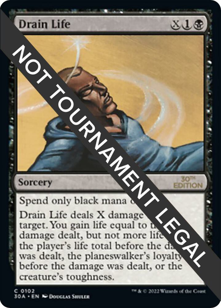 Drain Life 102 (30th Anniversary Edition)  | Good Games Adelaide SA
