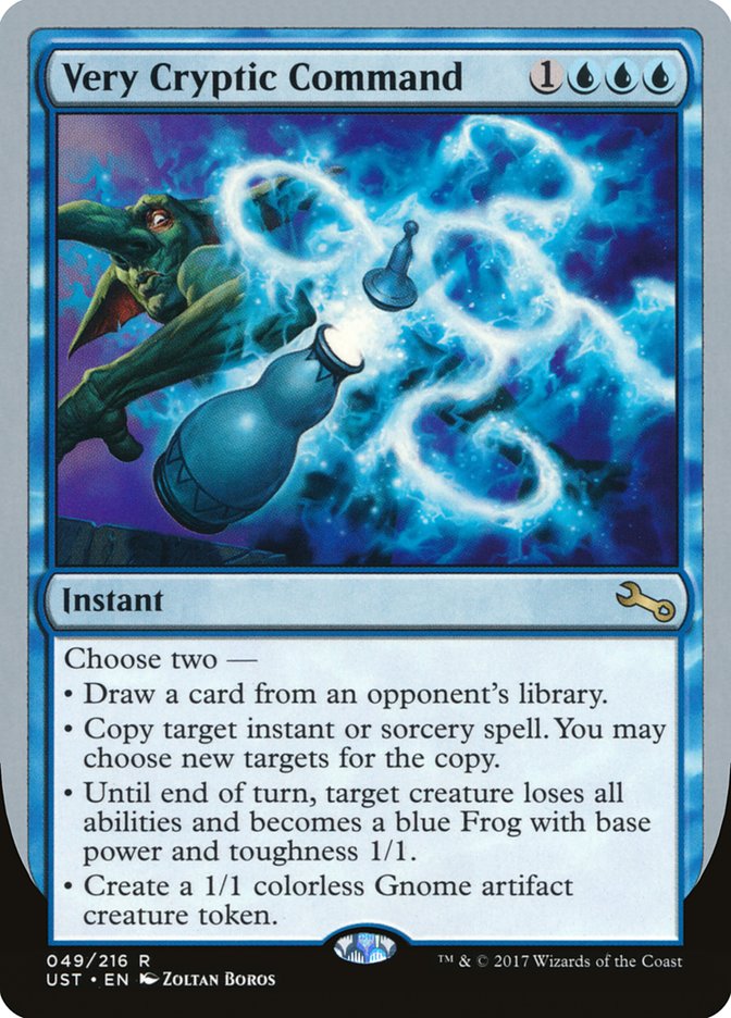 Very Cryptic Command 49 (Unstable)  - Foil | Good Games Adelaide SA