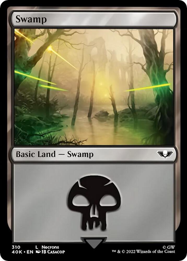 Swamp 310 310 (Universes Beyond: Warhammer 40,000)  | Good Games Adelaide SA