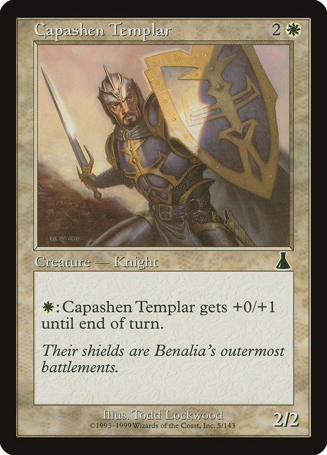 Capashen Templar 5 (Urza's Destiny)  | Good Games Adelaide SA