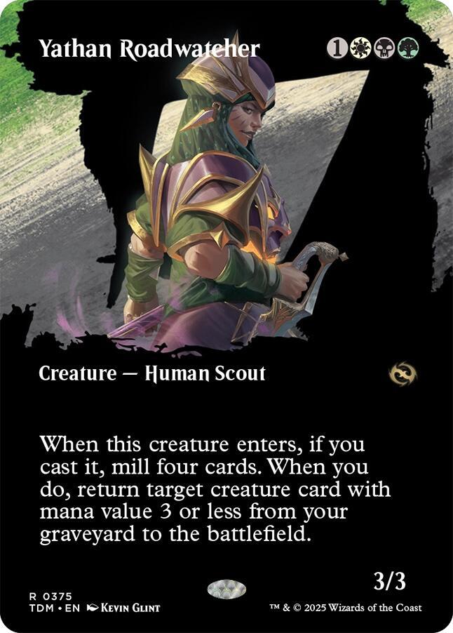 Yathan Roadwatcher 375 (Tarkir: Dragonstorm)  - Foil | Good Games Adelaide SA