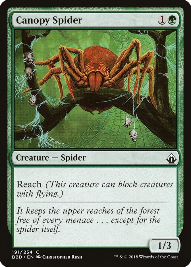 Canopy Spider 191 (Battlebond)  - Foil | Good Games Adelaide SA