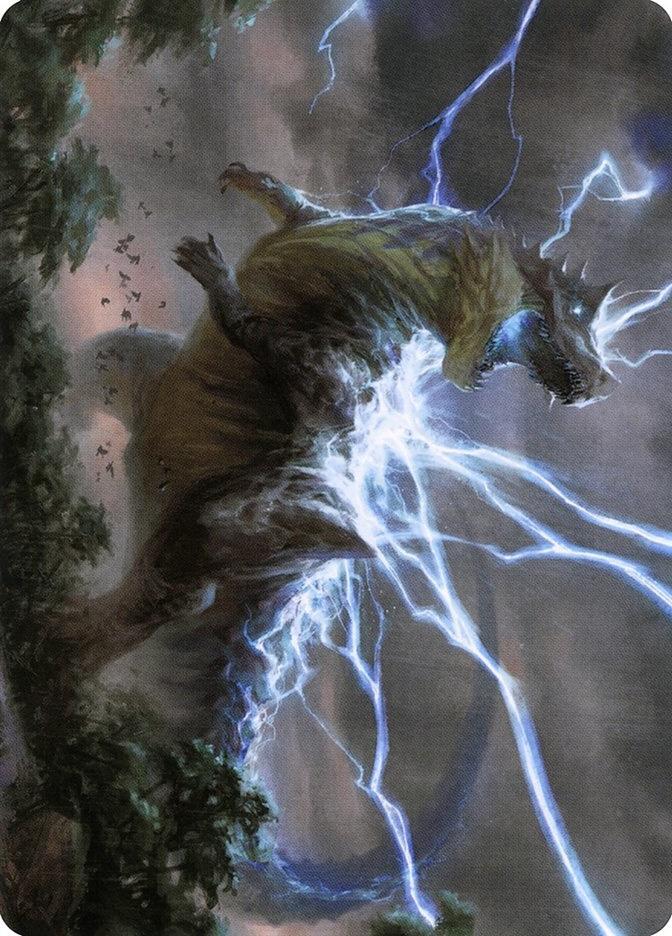 Thrasta Tempests Roar Art Card 41 81 41 (Art Series: Modern Horizons 2)  | Good Games Adelaide SA