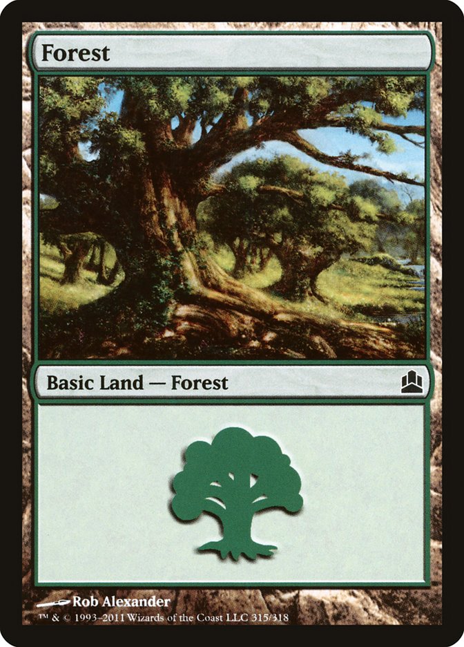 Forest (315) [Commander 2011] | Good Games Adelaide SA