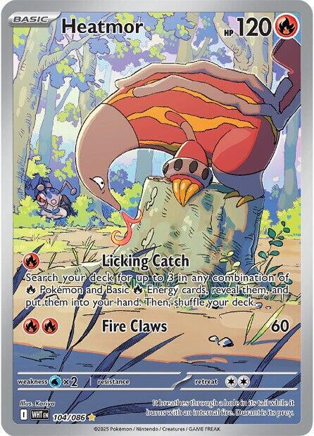 Heatmor 104/086 104/086 (SV: White Flare)  - Holofoil | Good Games Adelaide SA