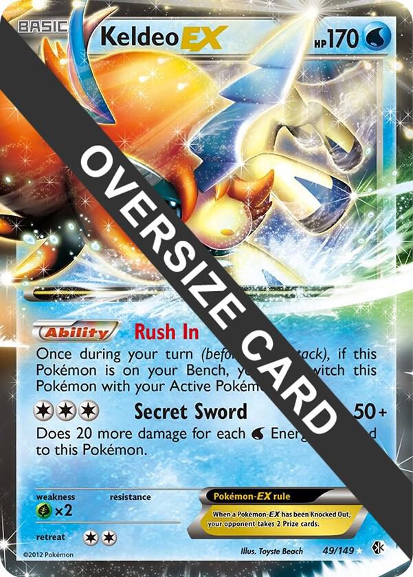 Keldeo EX 49 99 049/099 (Jumbo Cards)  - Holofoil | Good Games Adelaide SA