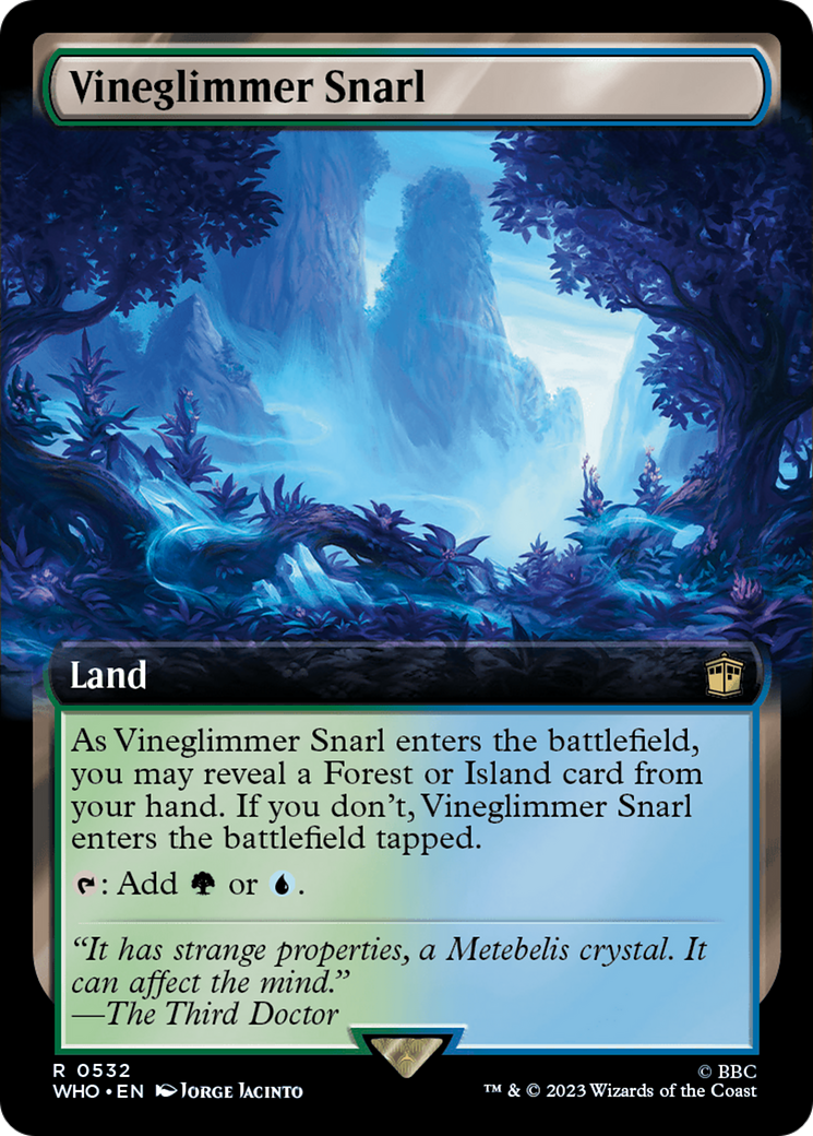 Vineglimmer Snarl (Extended Art) [Doctor Who] | Good Games Adelaide SA