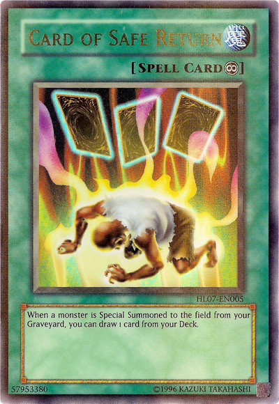 Card of Safe Return [HL07-EN005] Ultra Rare | Good Games Adelaide SA