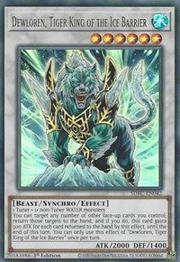 Dewloren, Tiger King of the Ice Barrier [SDFC-EN042] Ultra Rare | Good Games Adelaide SA