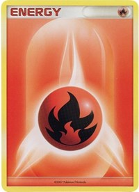 Fire Energy (2007 Unnumbered D P Style) [League & Championship Cards] | Good Games Adelaide SA