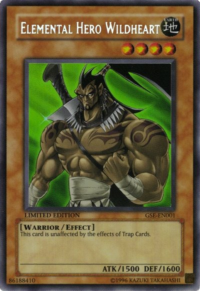 Elemental Hero Wildheart [GSE-EN001] Secret Rare | Good Games Adelaide SA