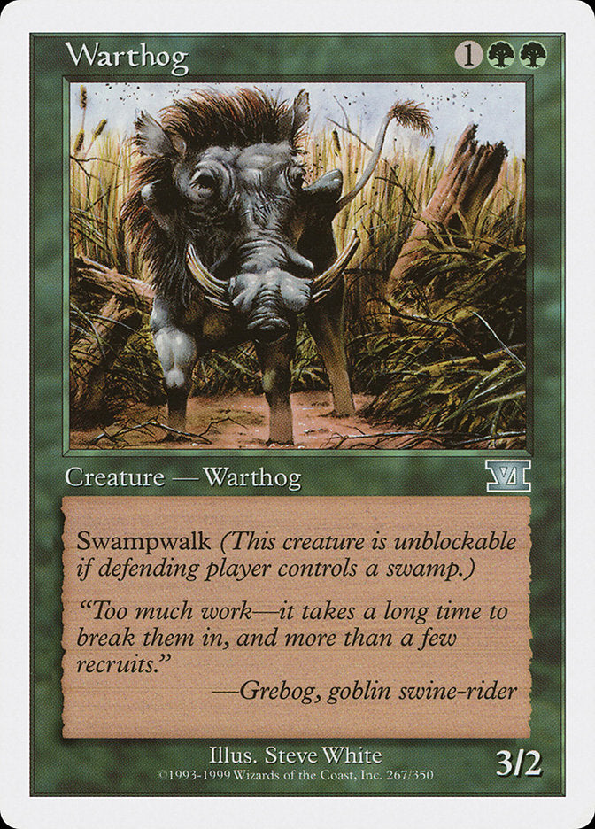 Warthog 267 (Classic Sixth Edition)  | Good Games Adelaide SA