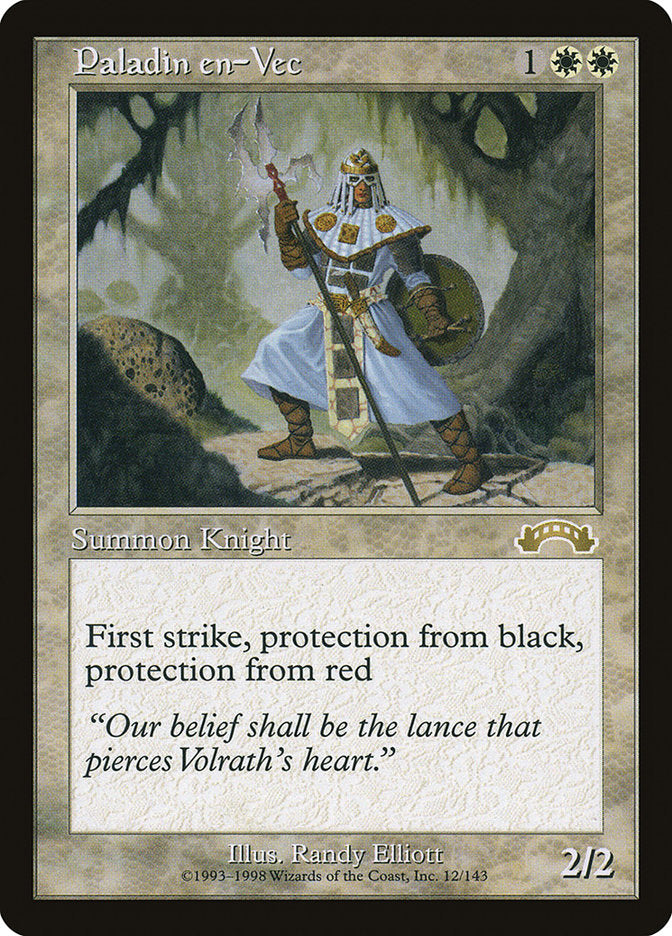 Paladin en-Vec [Exodus] | Good Games Adelaide SA