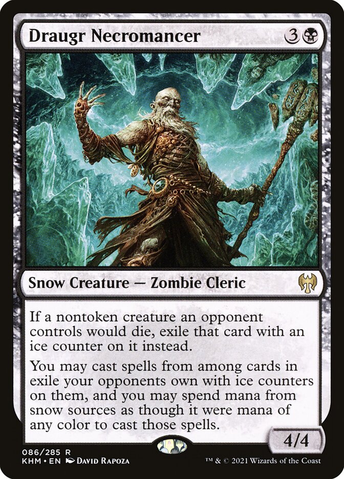 Draugr Necromancer 86 (Kaldheim)  - Foil | Good Games Adelaide SA