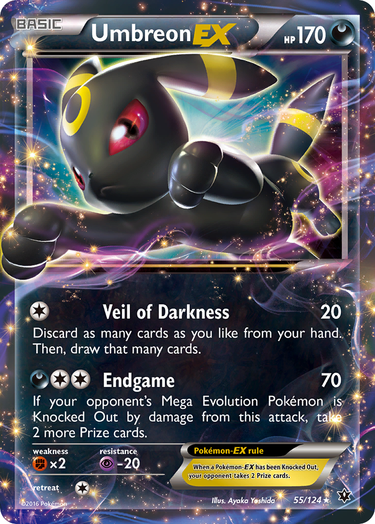 Umbreon EX (55/124) [XY: Fates Collide] | Good Games Adelaide SA