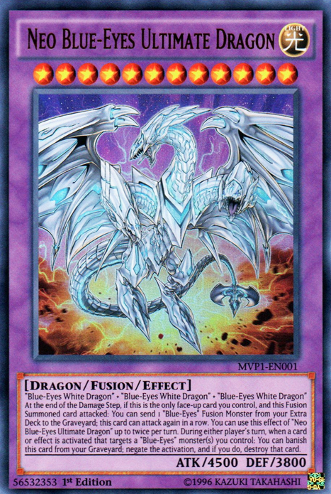 Neo Blue-Eyes Ultimate Dragon [MVP1-EN001] Ultra Rare | Good Games Adelaide SA