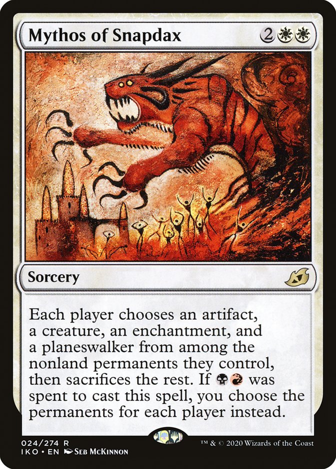 Mythos of Snapdax 24 (Ikoria: Lair of Behemoths)  - Foil | Good Games Adelaide SA