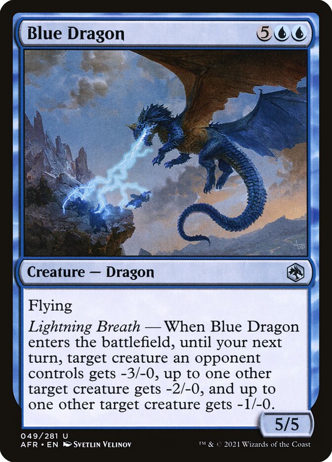 Blue Dragon 49 (Adventures in the Forgotten Realms)  | Good Games Adelaide SA