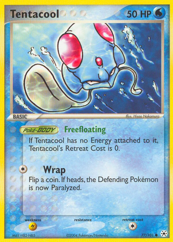 Tentacool (77/101) [EX: Hidden Legends] | Good Games Adelaide SA