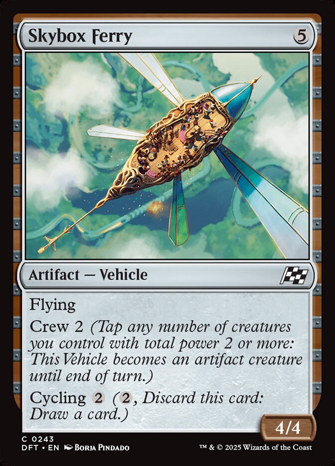 Skybox Ferry 243 (Aetherdrift)  - Foil | Good Games Adelaide SA