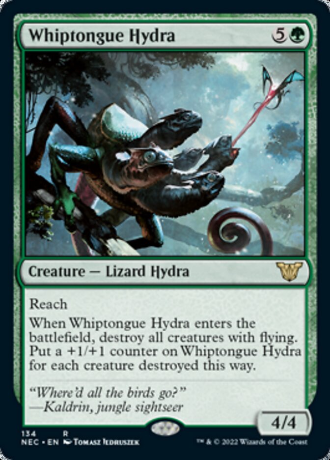 Whiptongue Hydra [Kamigawa: Neon Dynasty Commander] | Good Games Adelaide SA