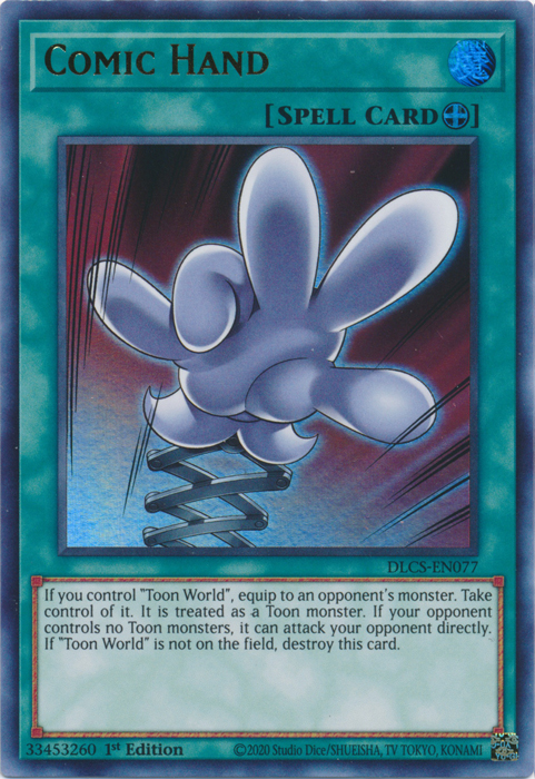 Comic Hand [DLCS-EN077] Ultra Rare | Good Games Adelaide SA