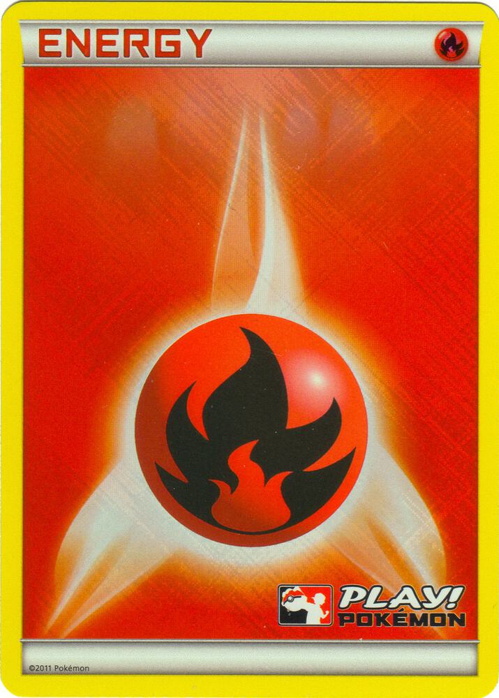 Fire Energy 2011 Play Pokemon  (League & Championship Cards)  - Holofoil | Good Games Adelaide SA