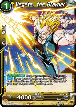 Vegeta, the Brawler (BT14-101) [Cross Spirits] | Good Games Adelaide SA