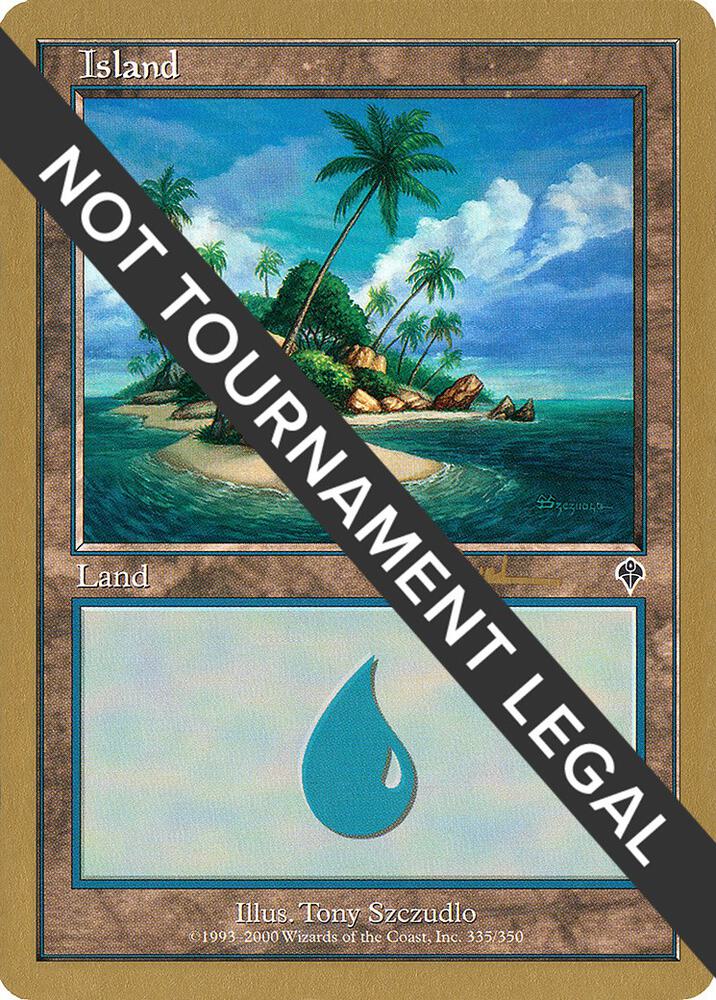 Island 335 2001 Antoine Ruel INV  (World Championship Decks)  | Good Games Adelaide SA