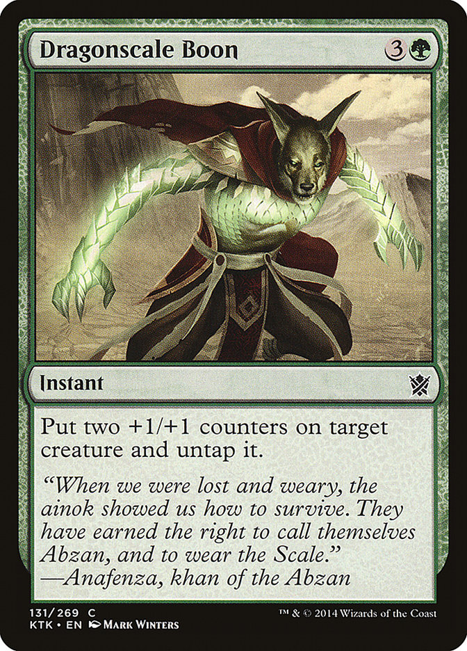 Dragonscale Boon 131 (Khans of Tarkir)  | Good Games Adelaide SA