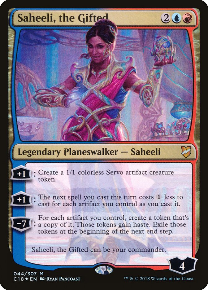 Saheeli, the Gifted 44 (Commander 2018)  - Foil | Good Games Adelaide SA