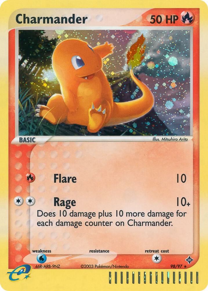 Charmander 98/97 (Dragon)  - Holofoil | Good Games Adelaide SA