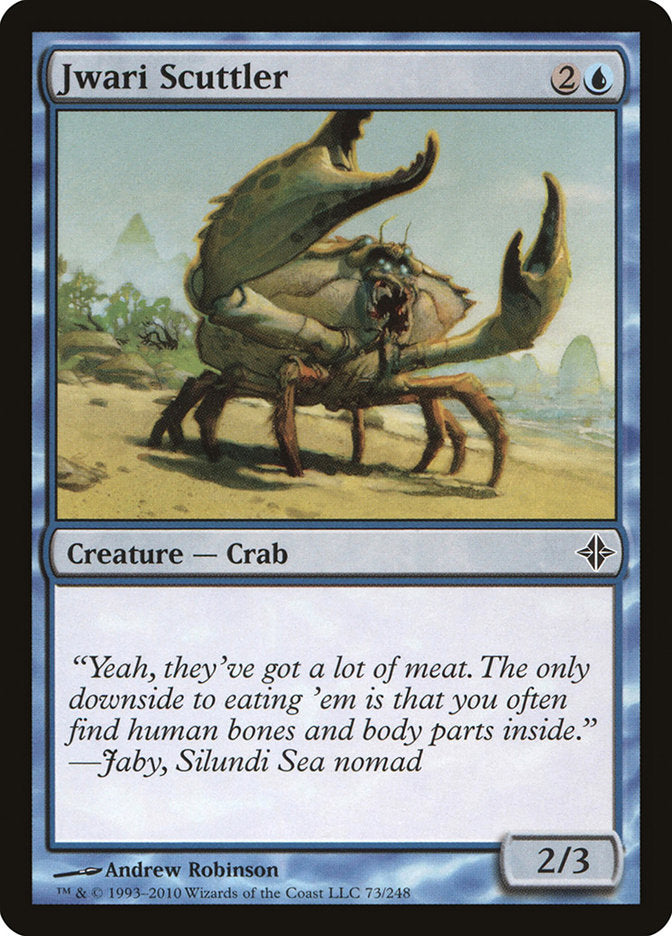 Jwari Scuttler 73 (Rise of the Eldrazi)  - Foil | Good Games Adelaide SA