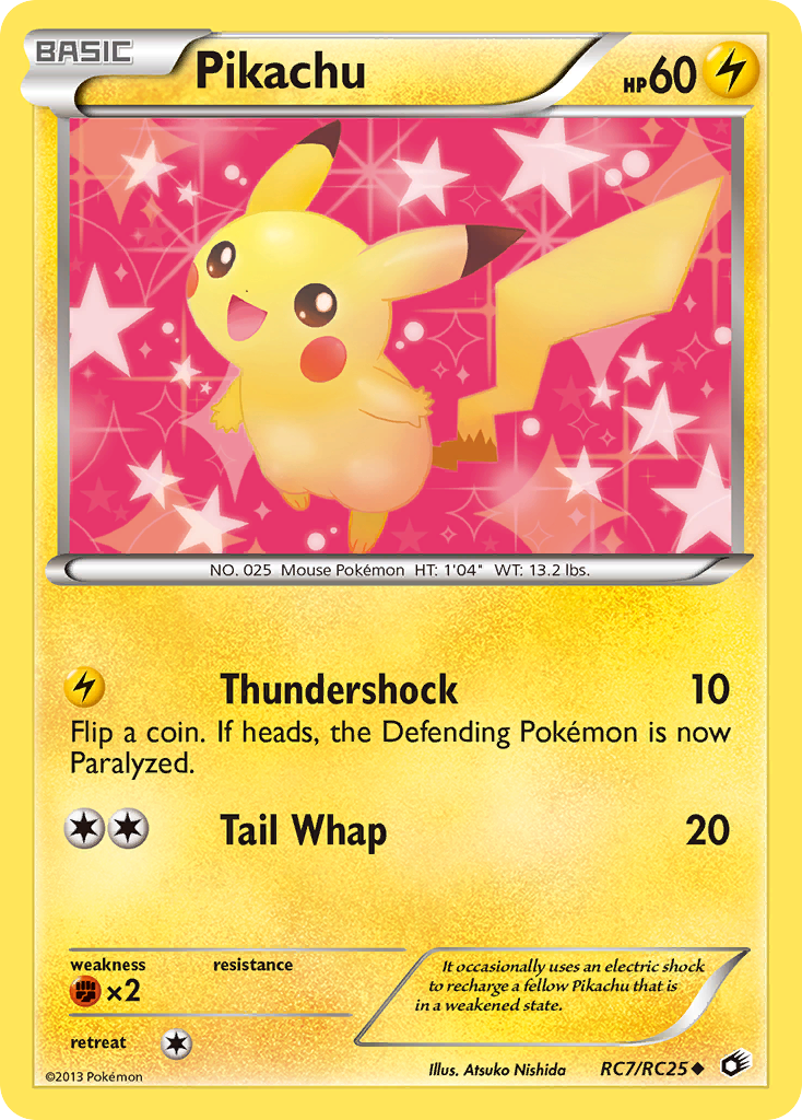 Pikachu (RC7/RC25) [Black & White: Legendary Treasures] | Good Games Adelaide SA