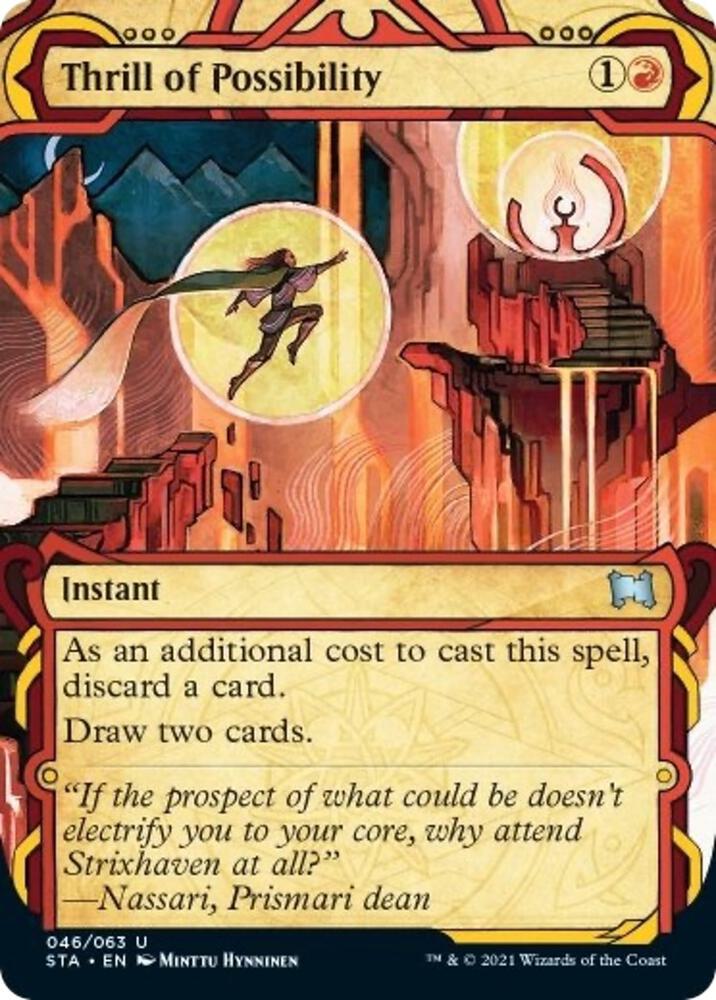 Thrill of Possibility 46 (Strixhaven: Mystical Archive)  - Foil | Good Games Adelaide SA
