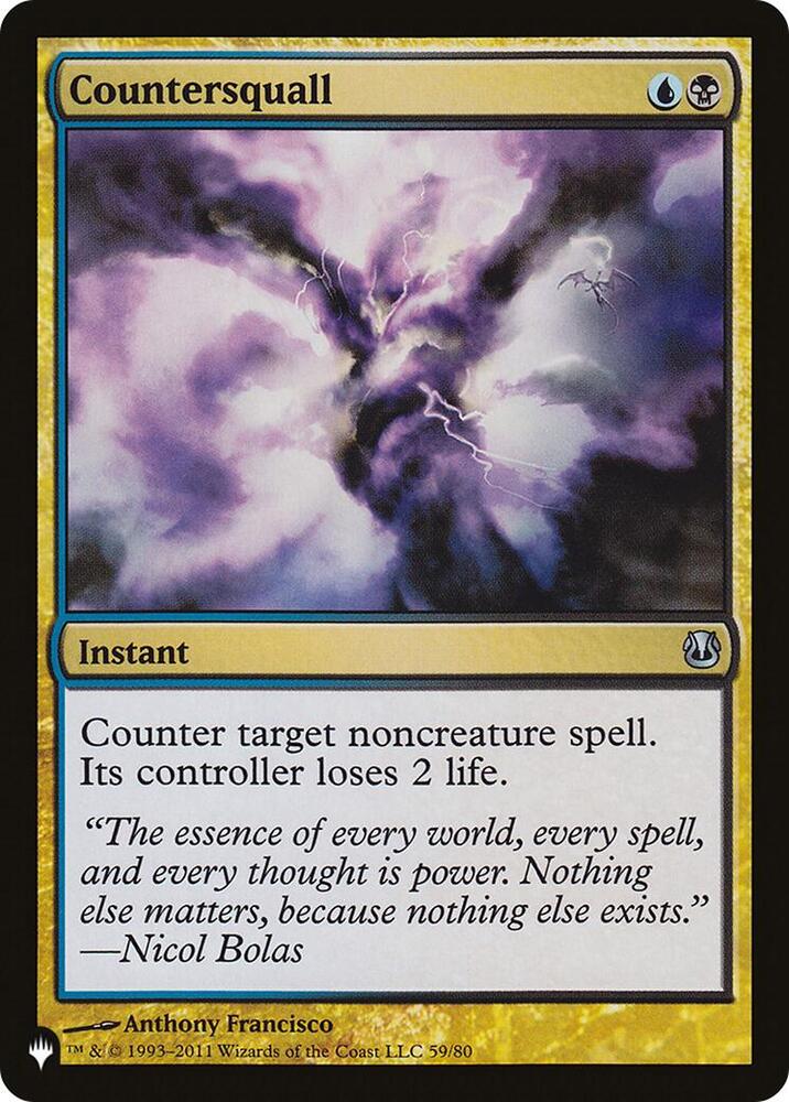 Countersquall 59/80 (The List Reprints)  | Good Games Adelaide SA